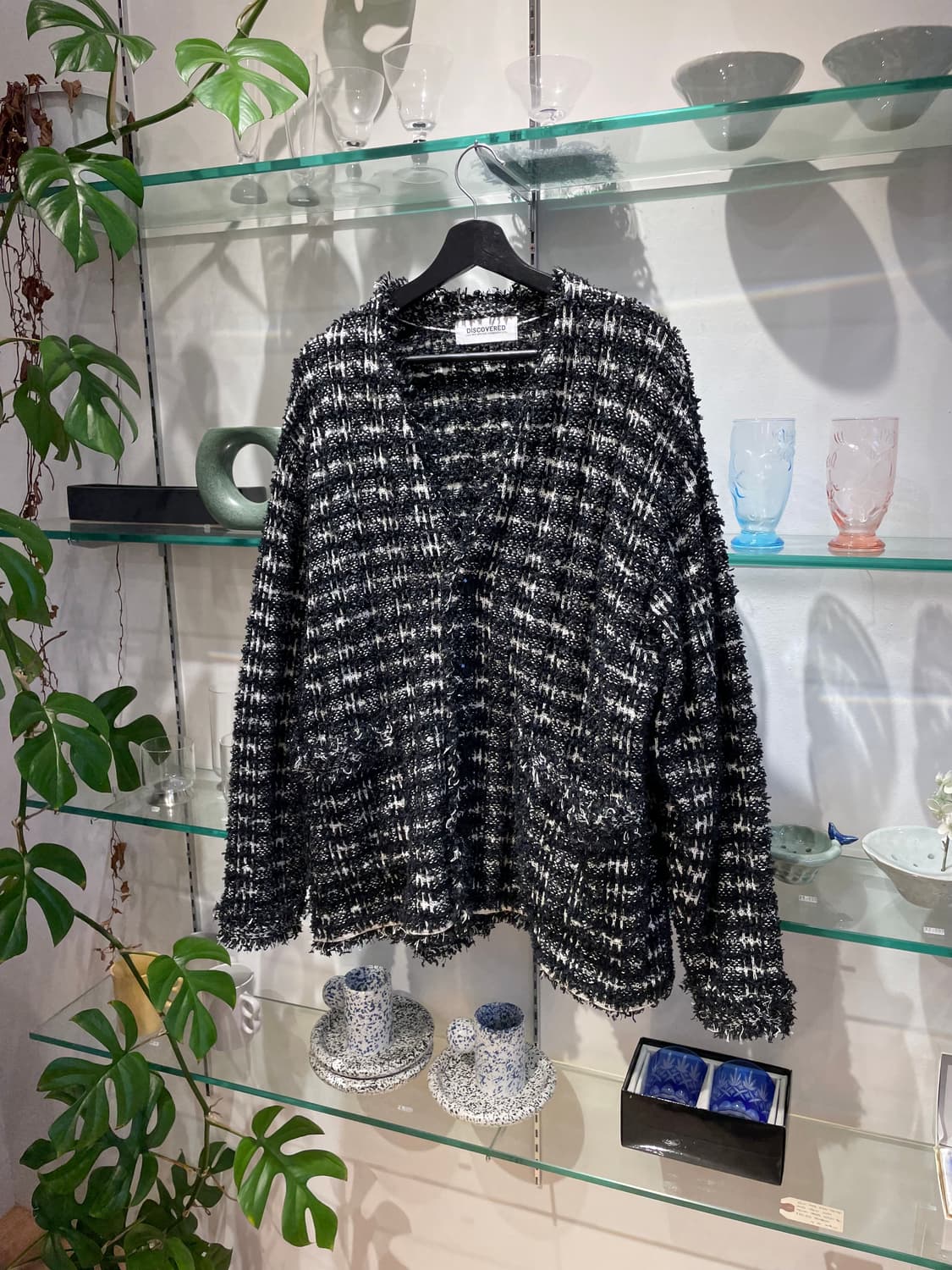 디스커버드 coco tweed knit jacket 상품이미지4