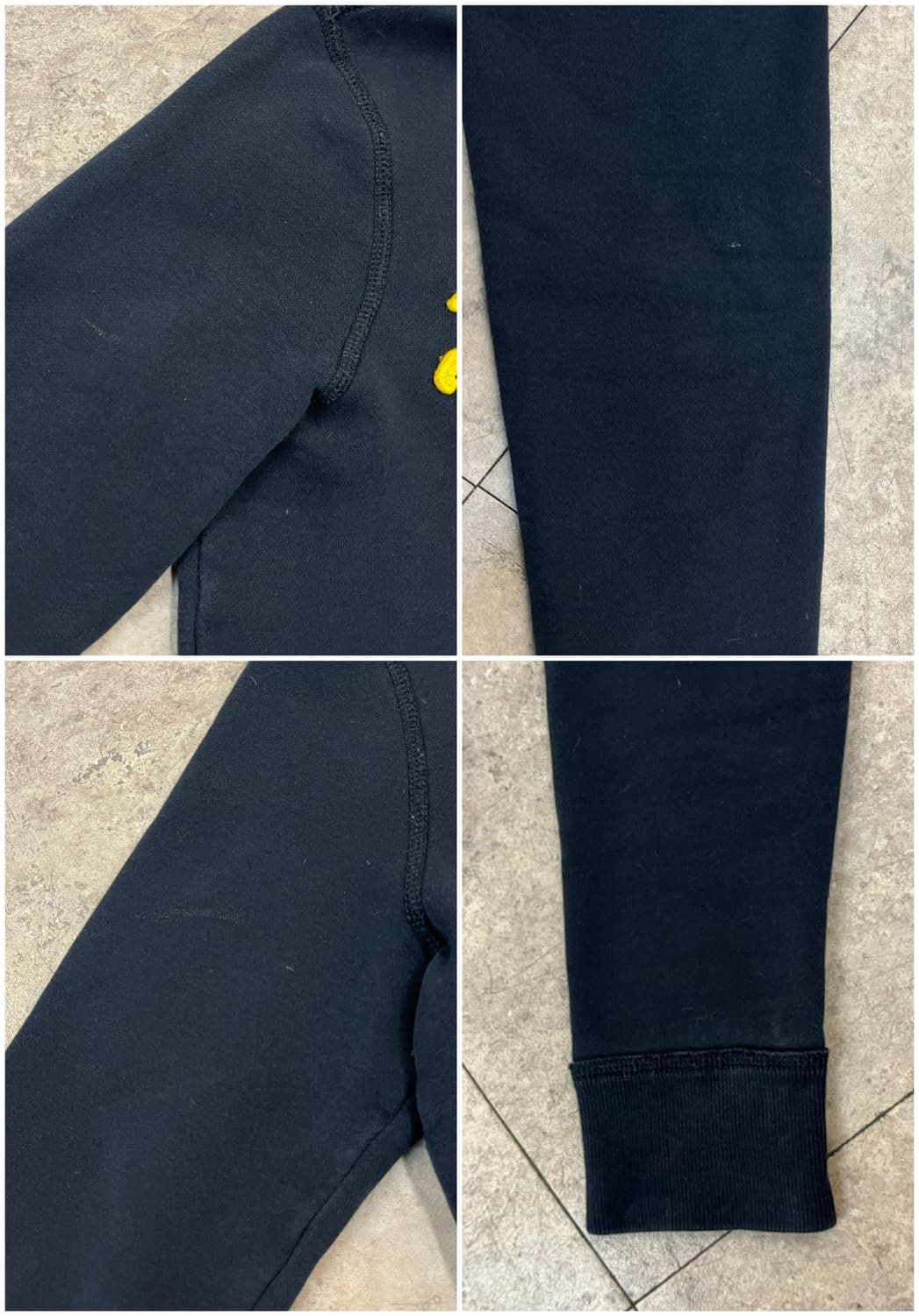 아베크롬비 기모 집업 블랙 키즈 L #csz3760 상품이미지10