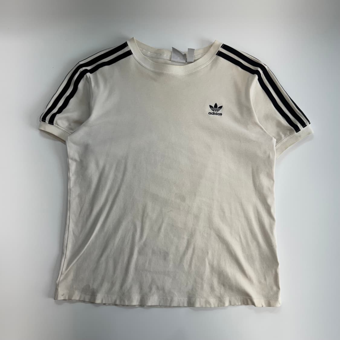 Adidas 아디다스 트랙탑 아이보리 반팔  상품이미지3