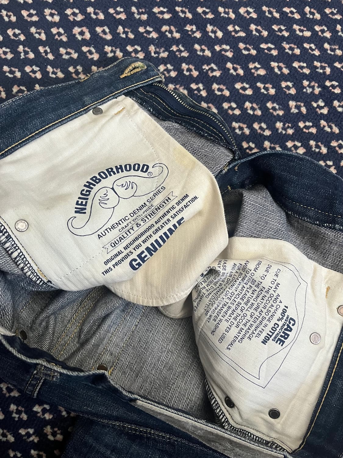 네이버후드 셀비지 데님 팬츠 상품이미지8