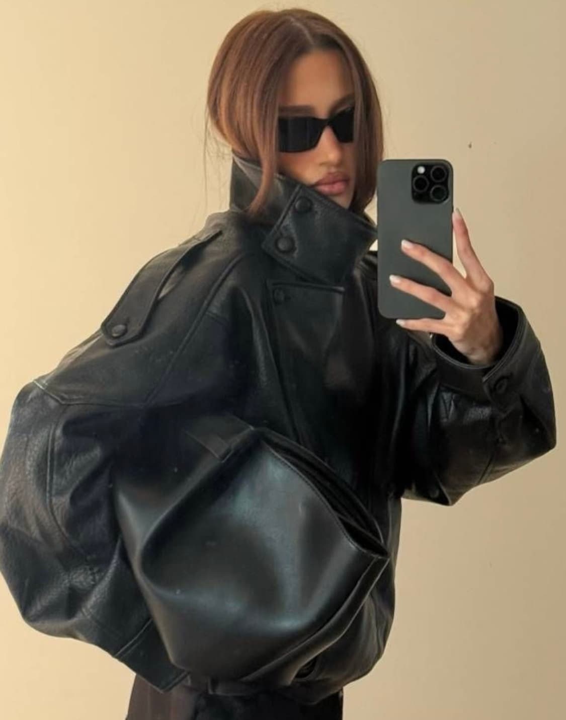 Zara 페이크 레더자켓 M (새상품) 상품이미지2