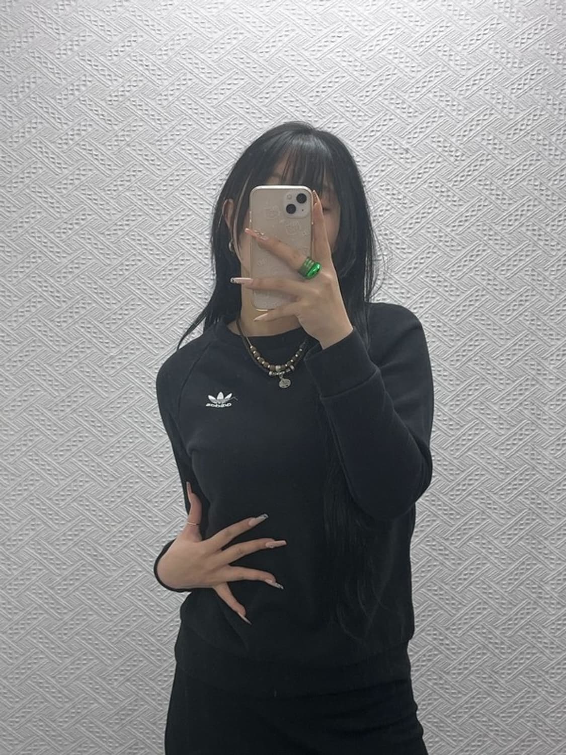 아디다스 빈티지 스몰로고 캐주얼 맨투맨 XS C08344 상품이미지2