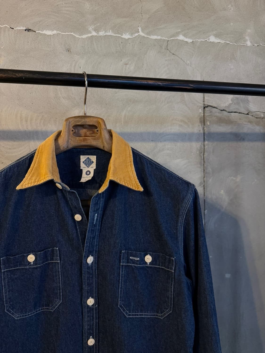 포스트 오버롤즈 워크셔츠 100 상품이미지4