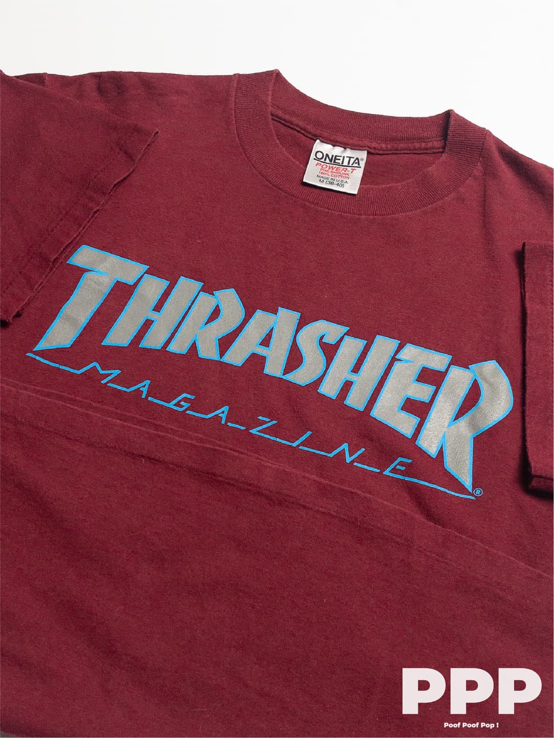 90's 미제 Thrasher 스케이트 빈티지 티셔츠 상품이미지1