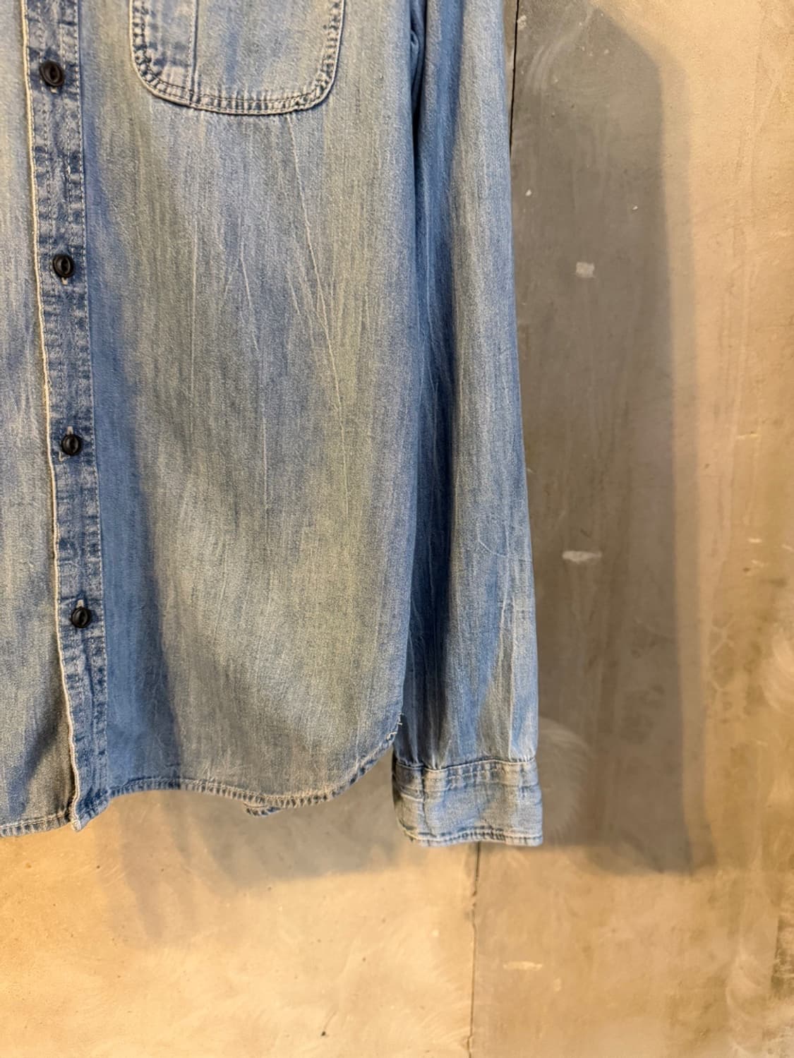 갭 1969 데님 셔츠 슬림100 상품이미지8