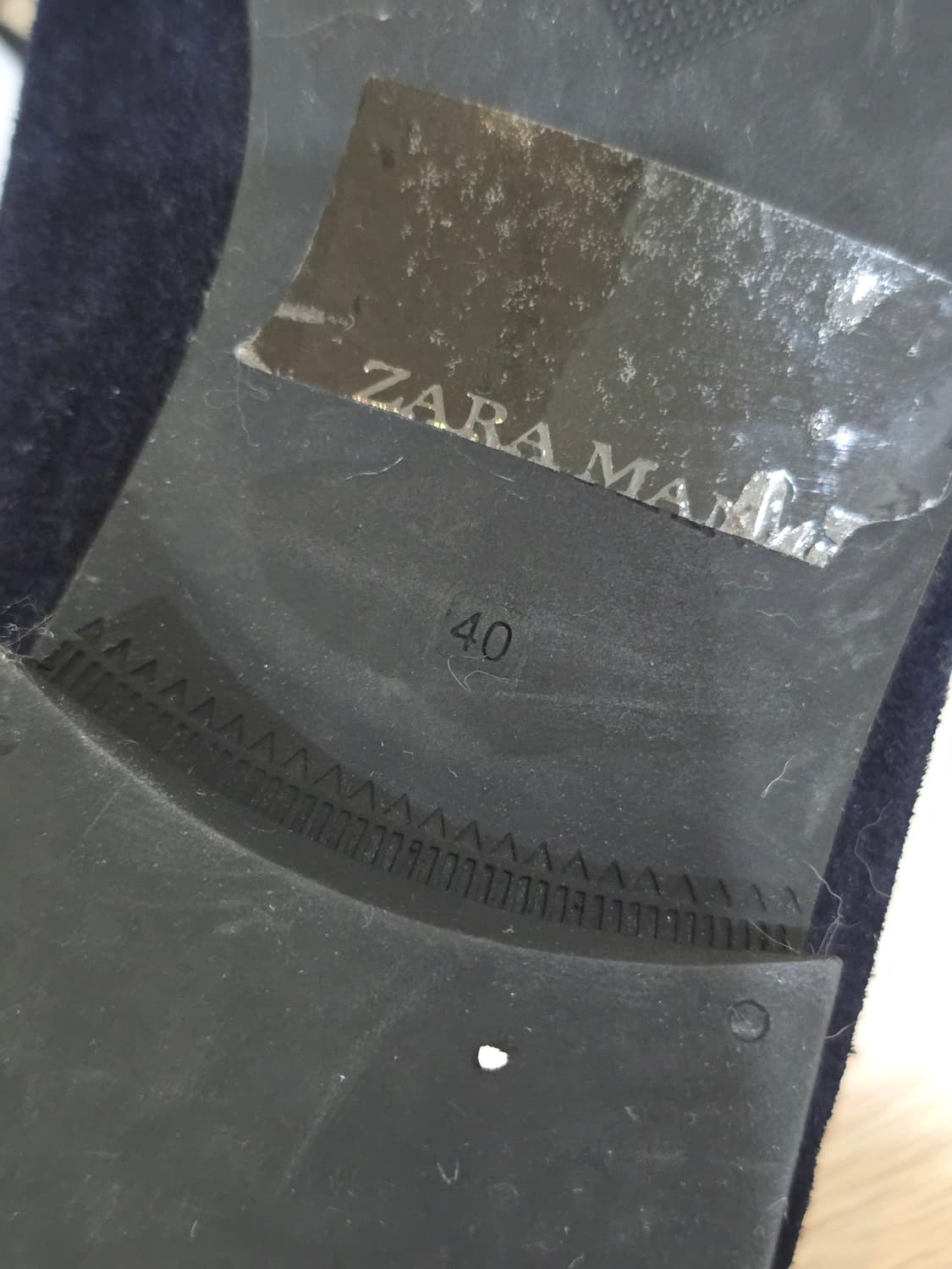 (새) ZARA MAN 스웨이드 태슬 로퍼 상품이미지5