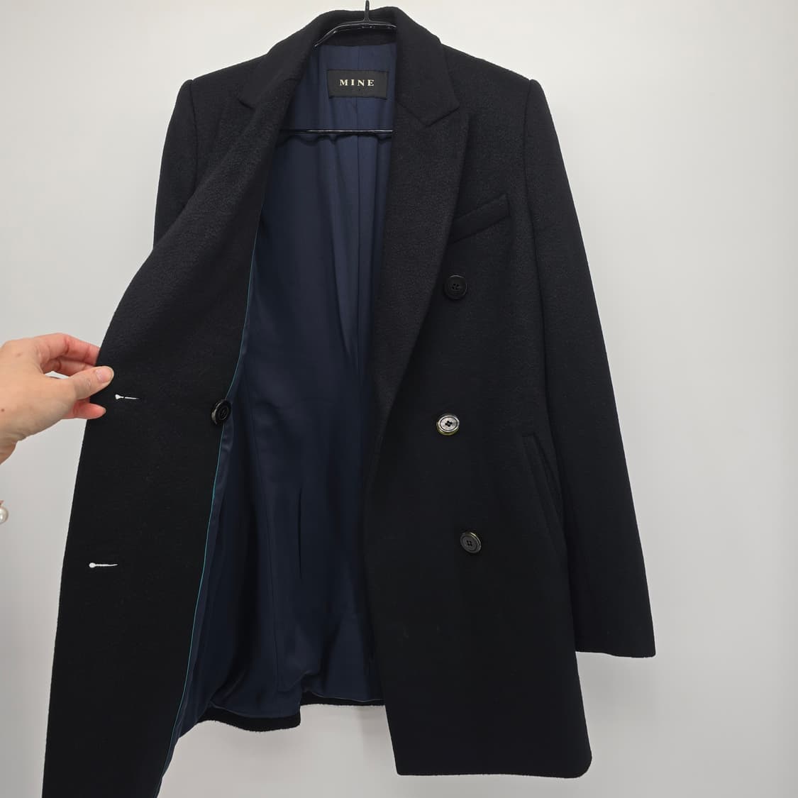 MINE 100% Cashmere Double Coat 44-55 상품이미지6