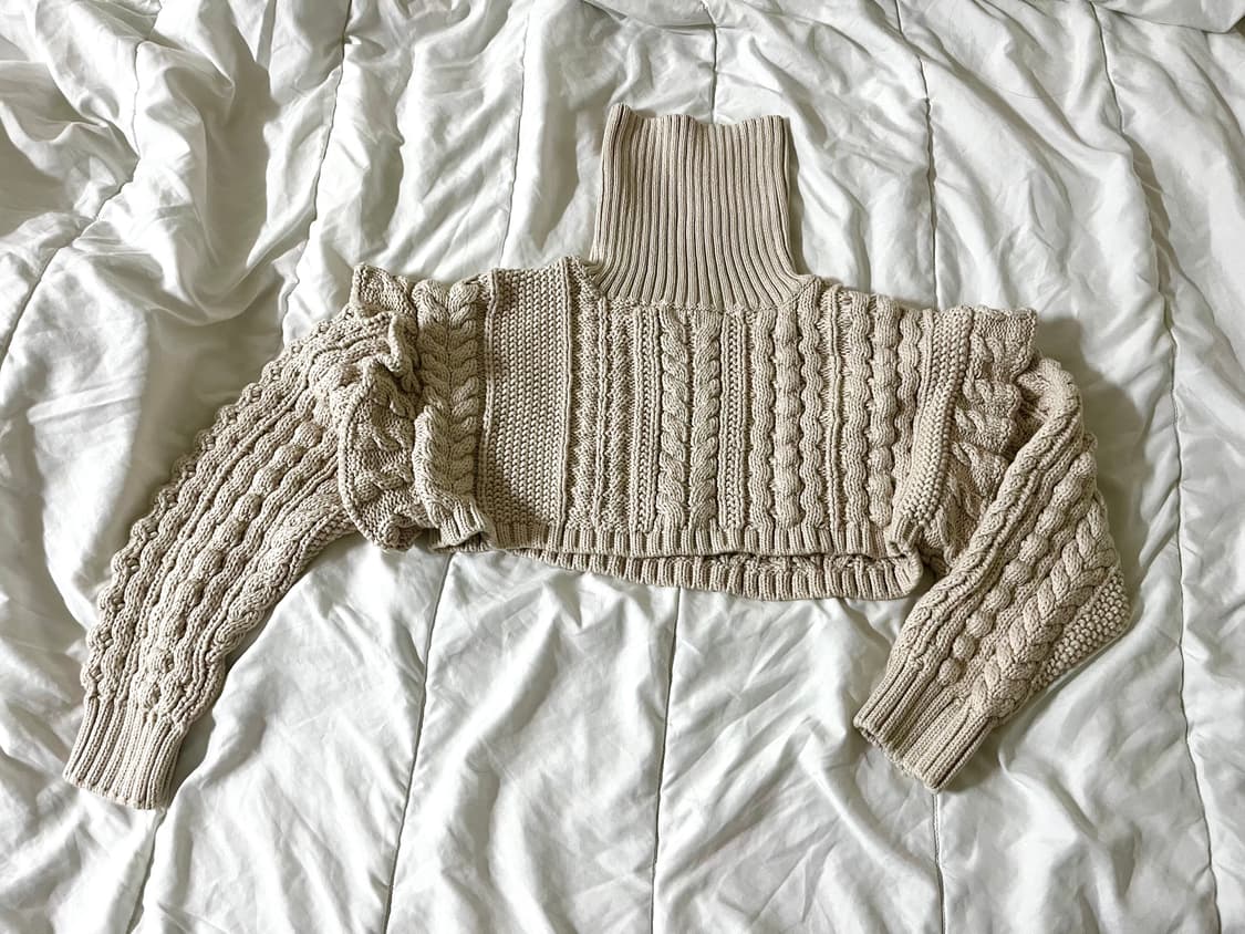 COS 코스 크롭 니트 상품이미지3