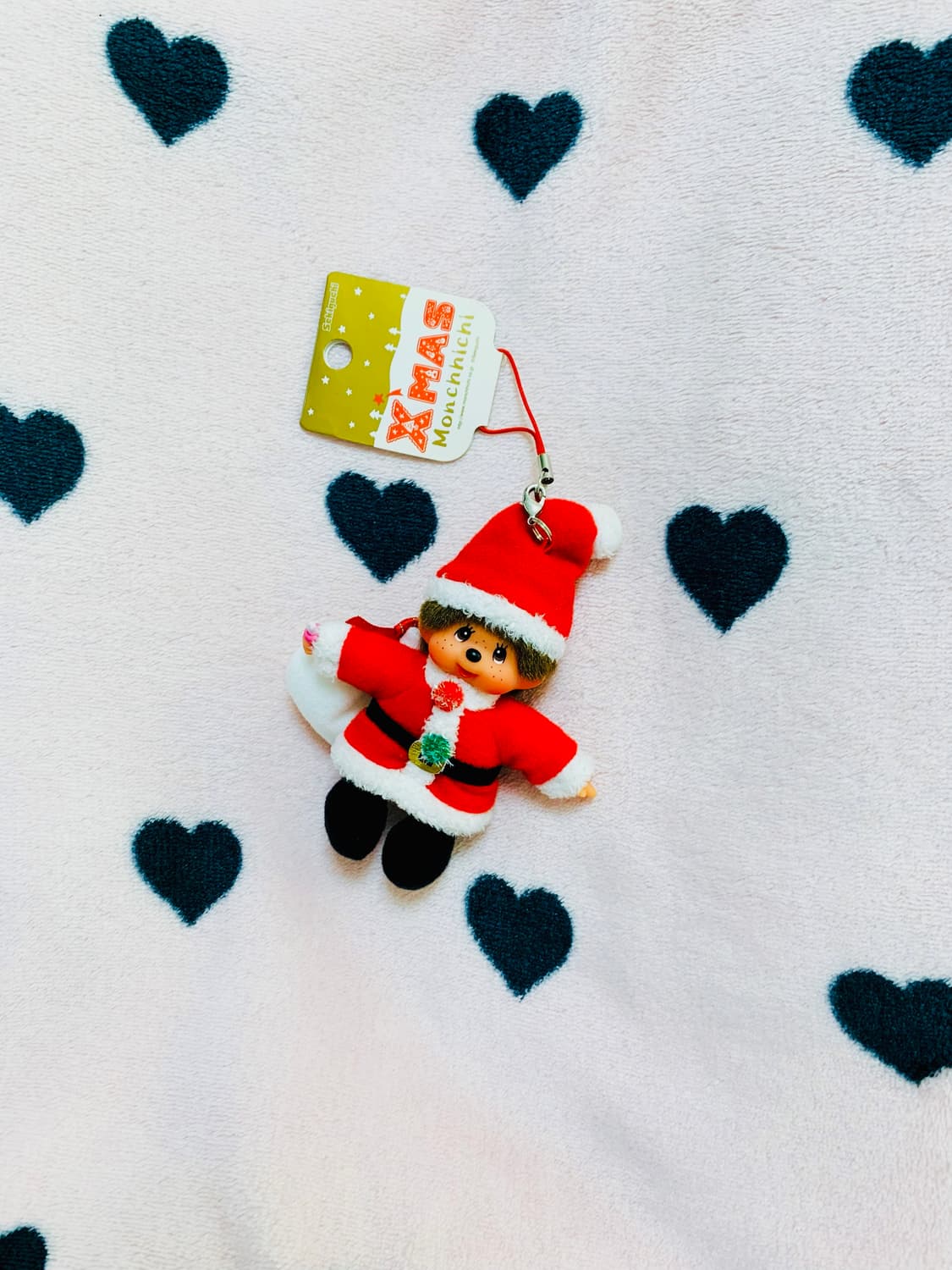 몬치치 크리스마스 산타 인형 키체인 키링 상품이미지1