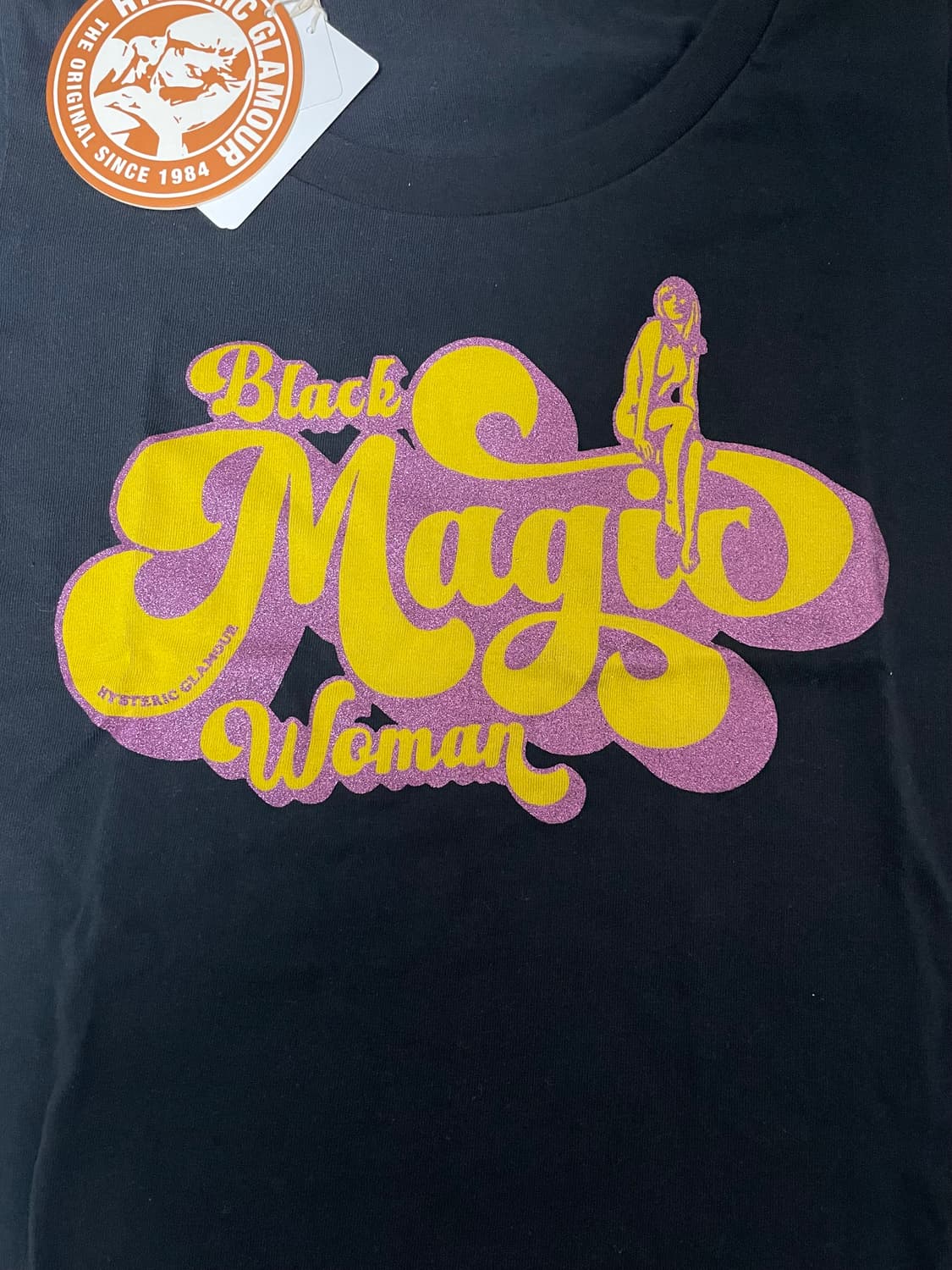 히스테릭글래머 Black Magic Woman 치비 티셔츠 상품이미지4