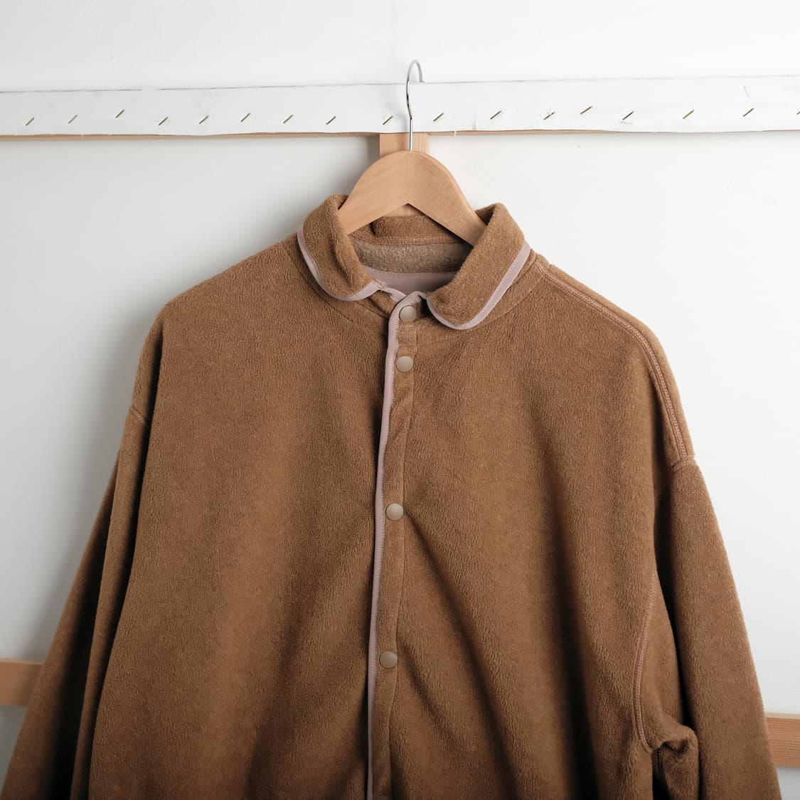 포터클래식 3(L사이즈) 별주 플리스 셔츠 자켓 라이트 브라운 상품이미지5