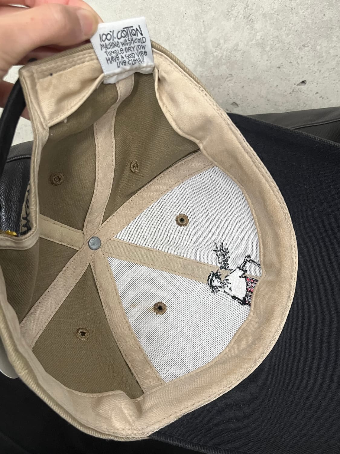 90s STUSSY USA CAP 상품이미지5