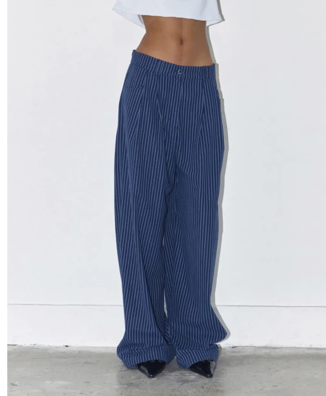 폴리수엠 스트라이프 팬츠 상품이미지4