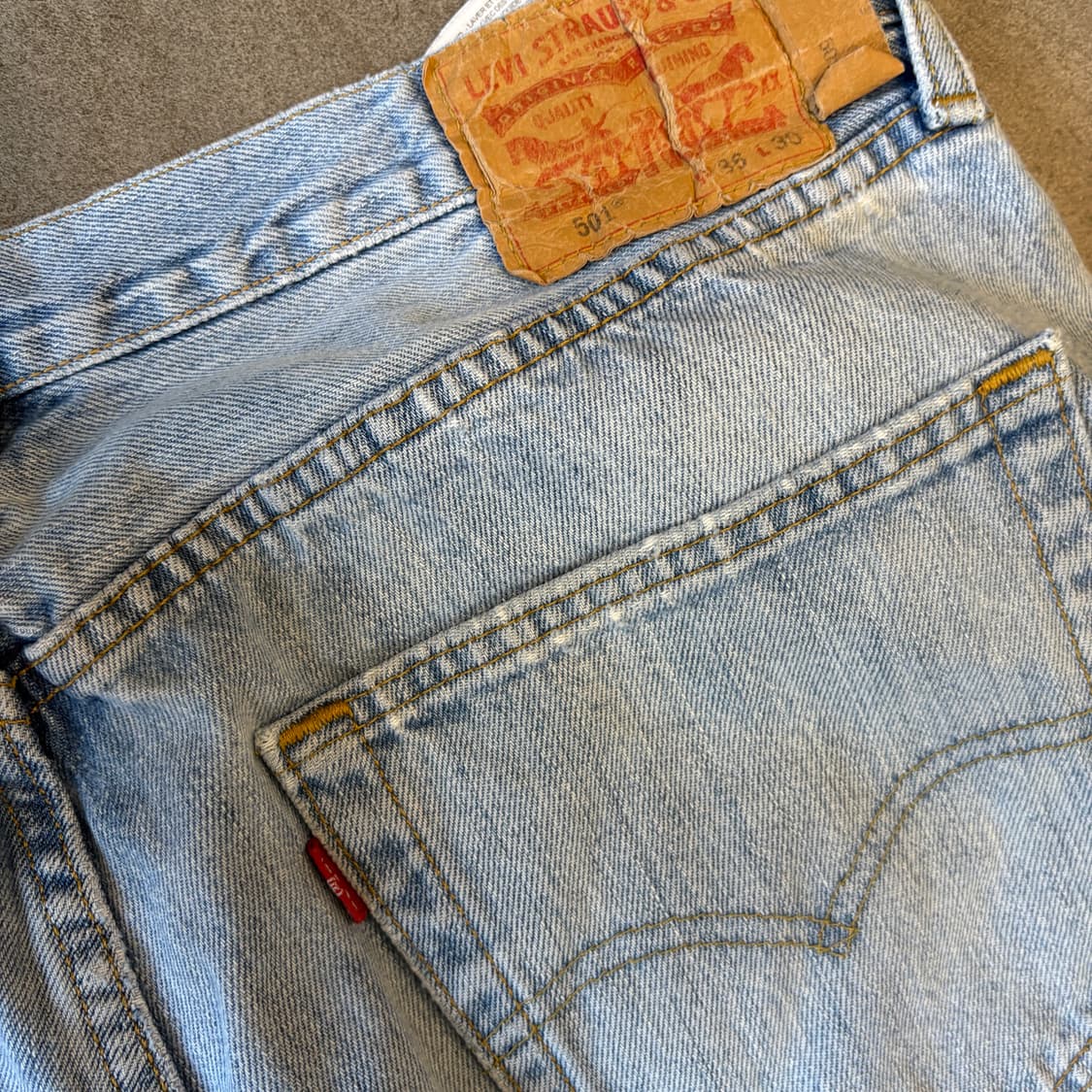 리바이스 정품 501 데님 팬츠 바지 상품이미지10