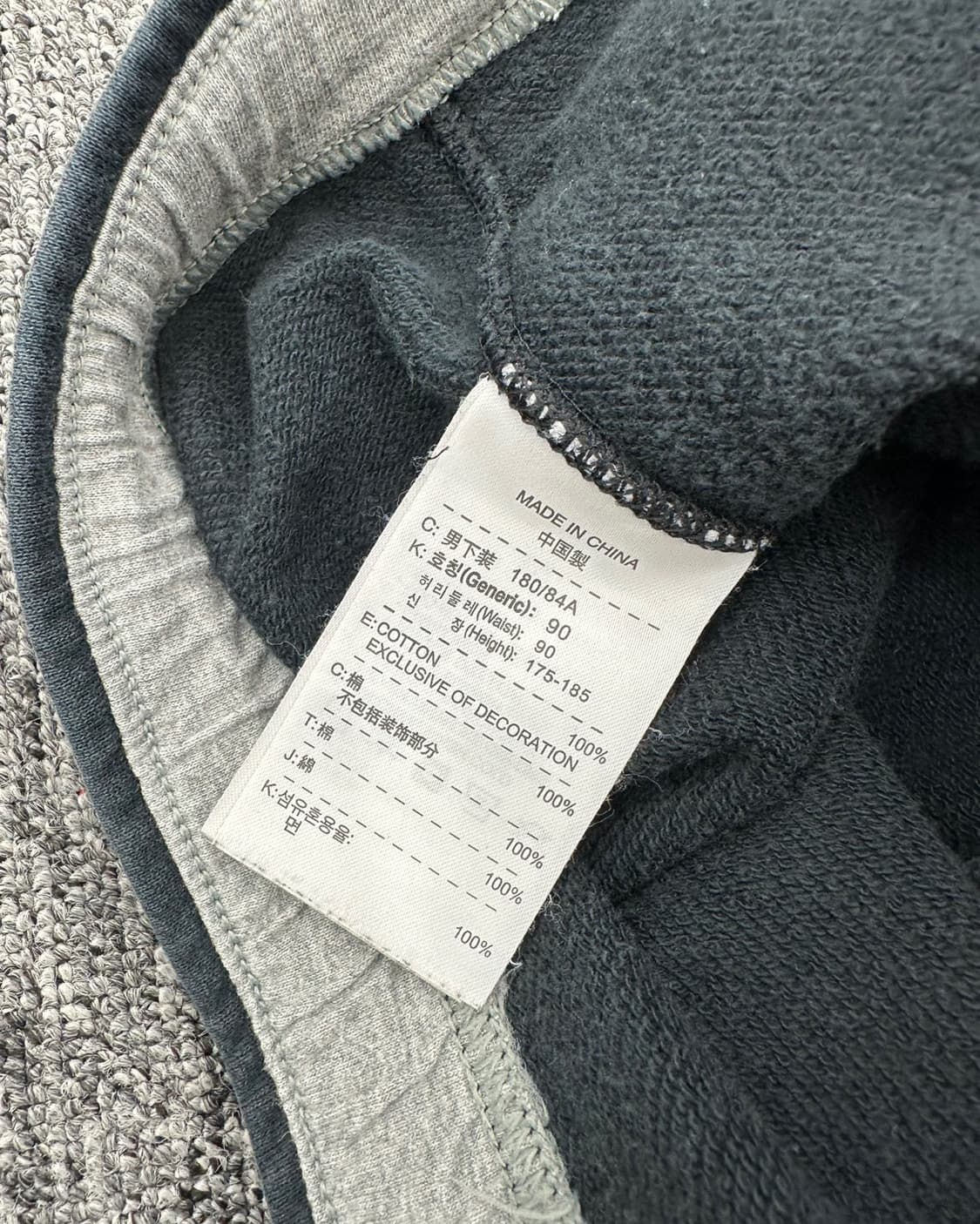 (XL)나이키 X 칼하트 트레이닝팬츠-M646 상품이미지4