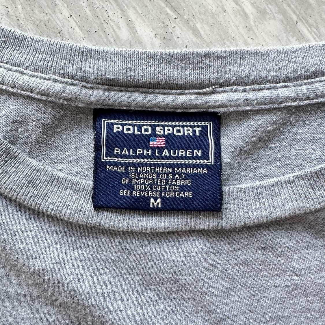 90s 폴로 스포츠 롱슬리브 티셔츠 MADE IN USA 상품이미지3