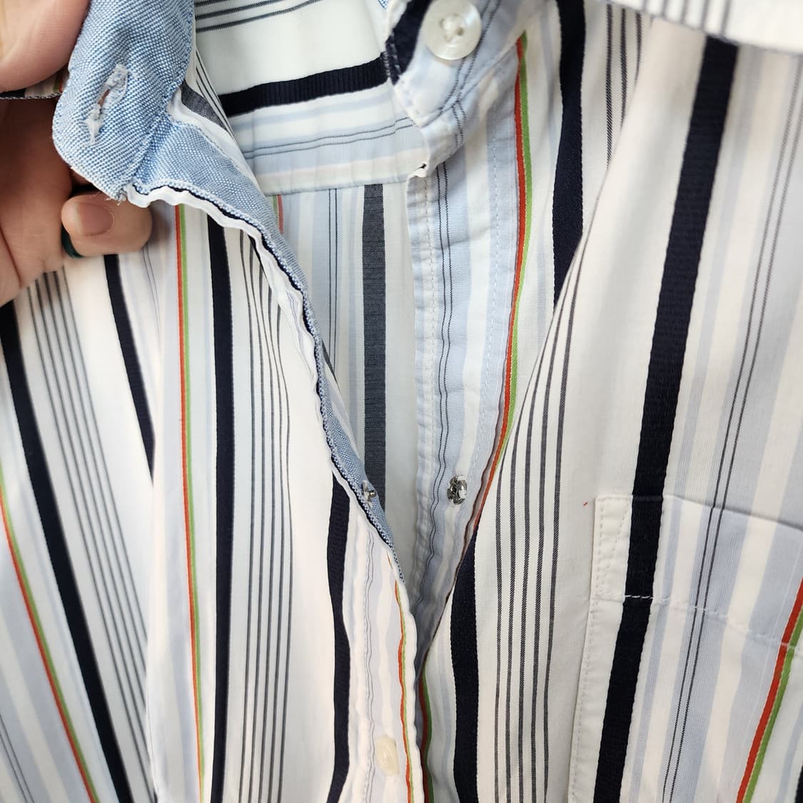 타미힐피거 스트라이프 긴팔 셔츠 상품이미지4