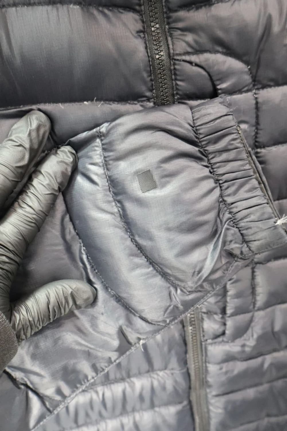 노스페이스 850 블랙 경량패딩 상품이미지7