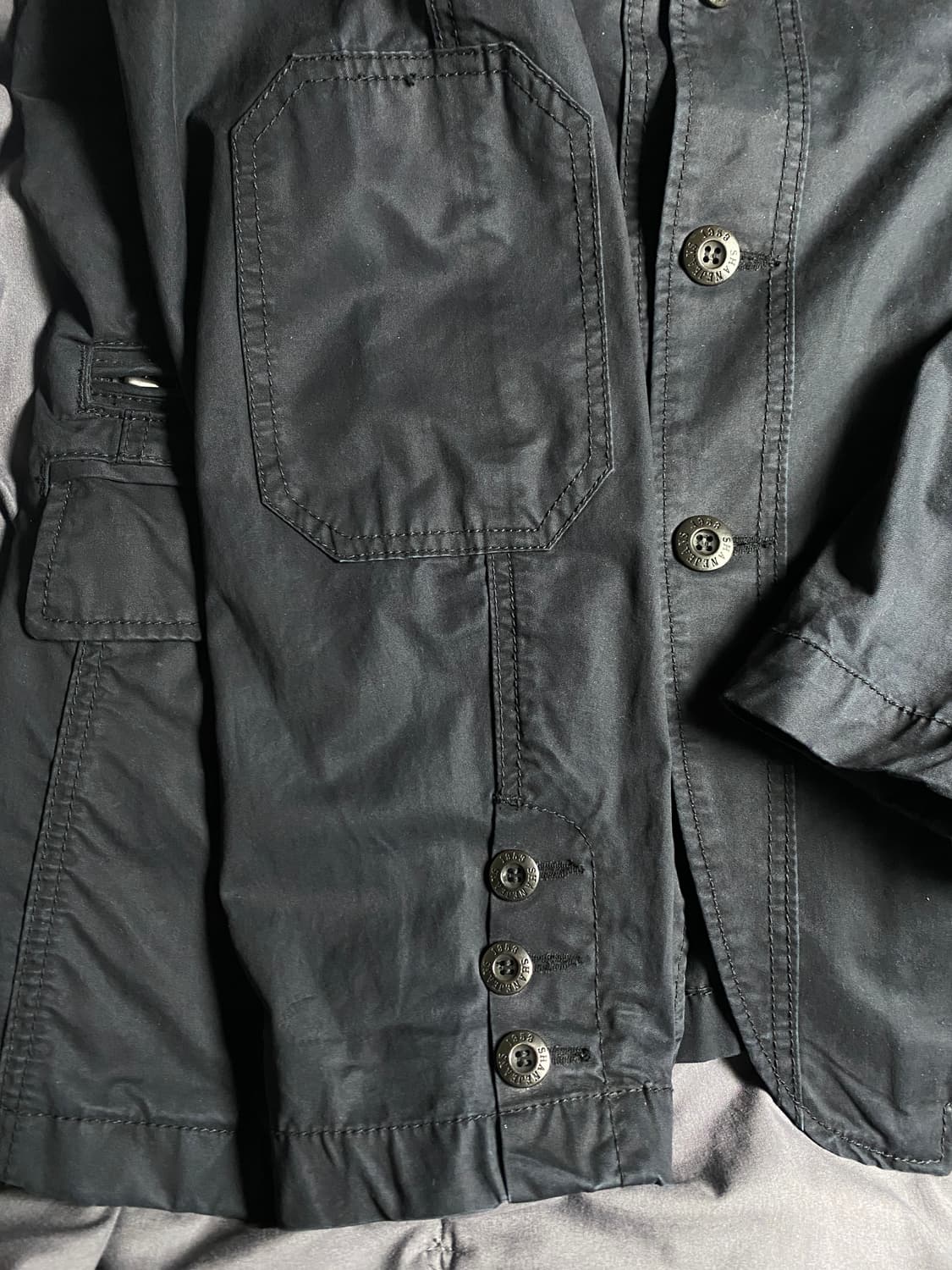 SHANEJEANS 남성 네이비 자켓 XL 상품이미지4