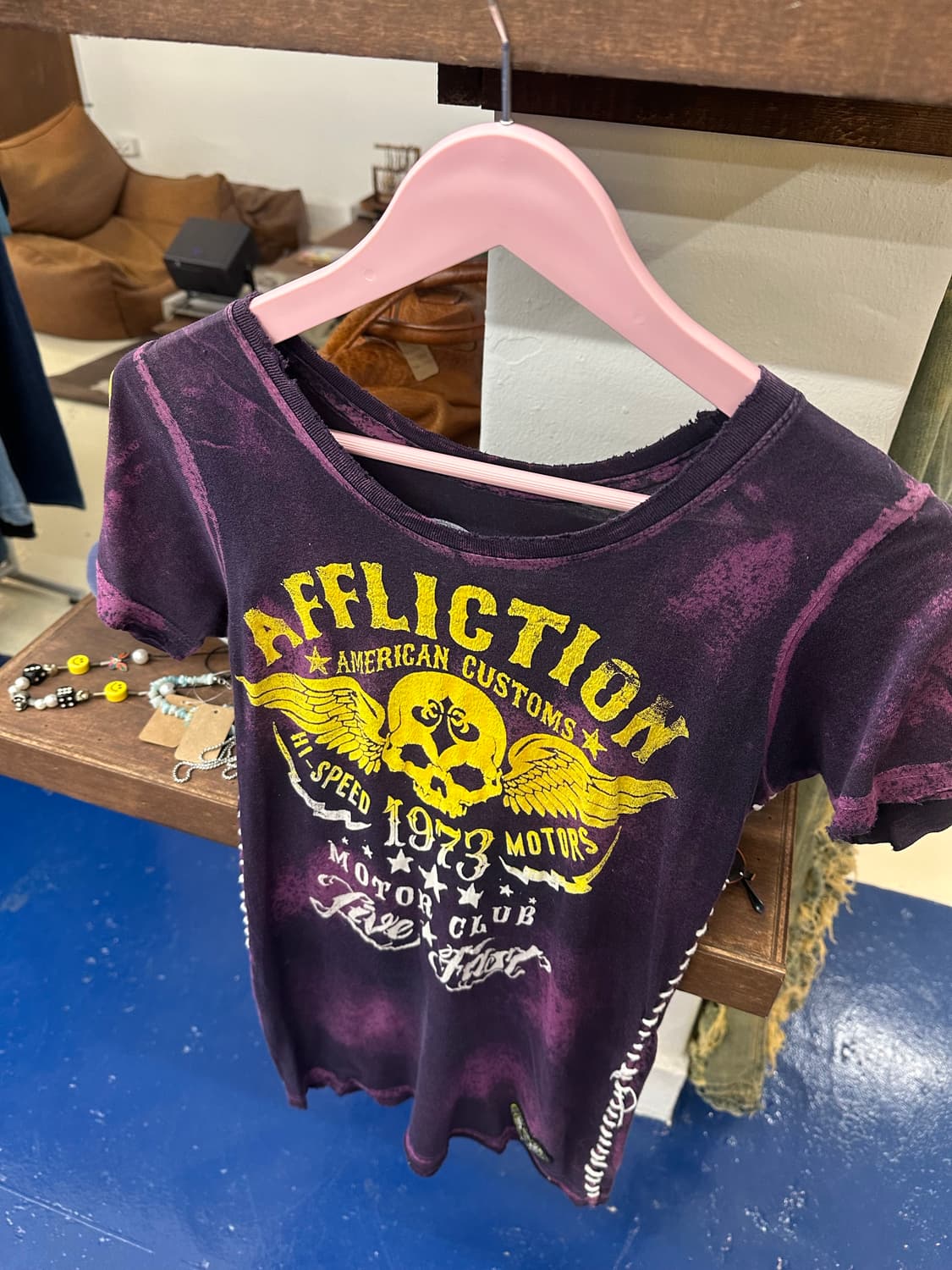 Affliction 펑크 반팔티 상품이미지3