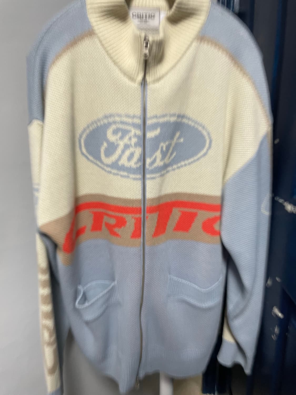 크리틱 니트집업 상품이미지4