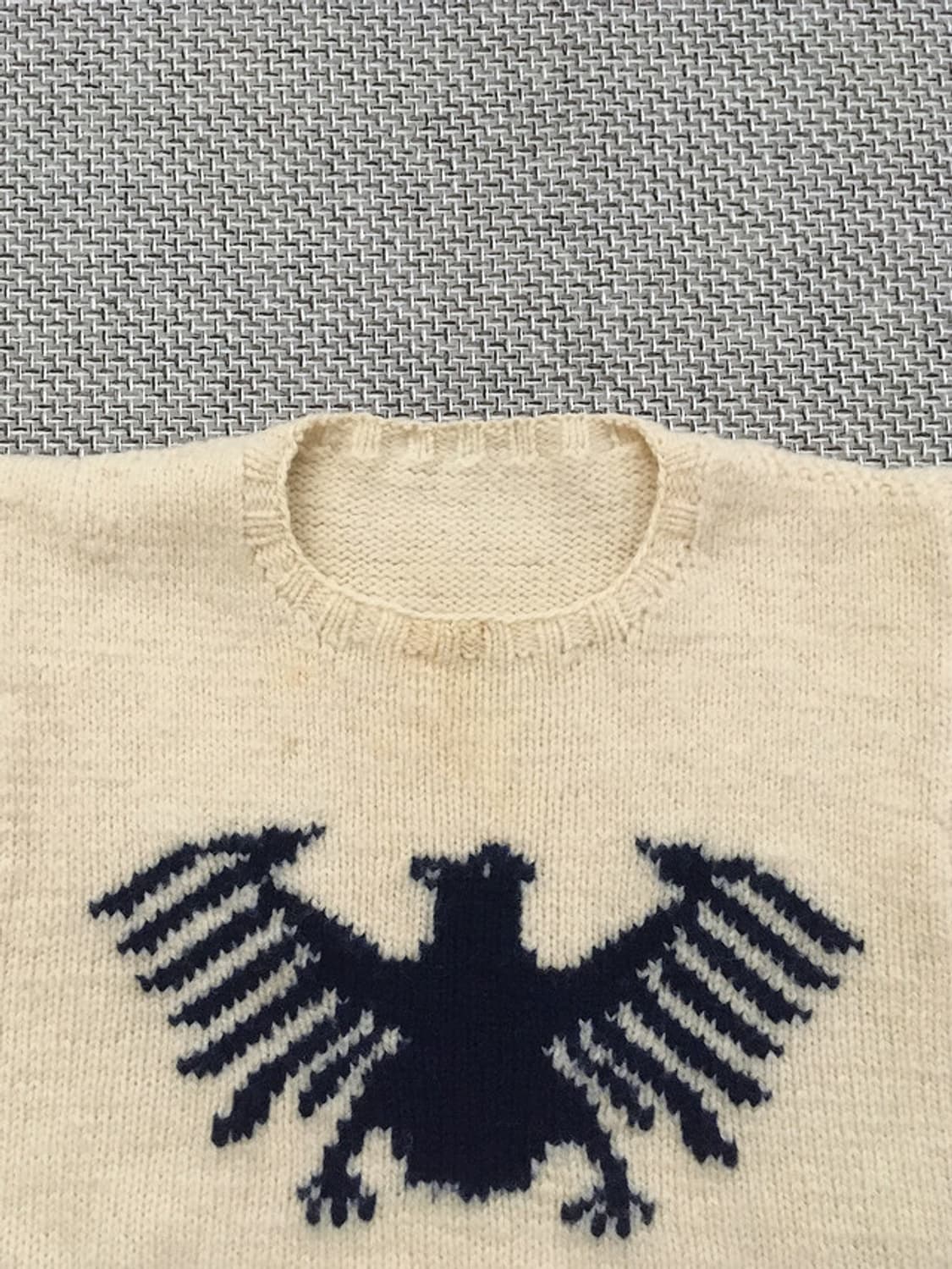 80s original cowichan eagle knitted vest 상품이미지1