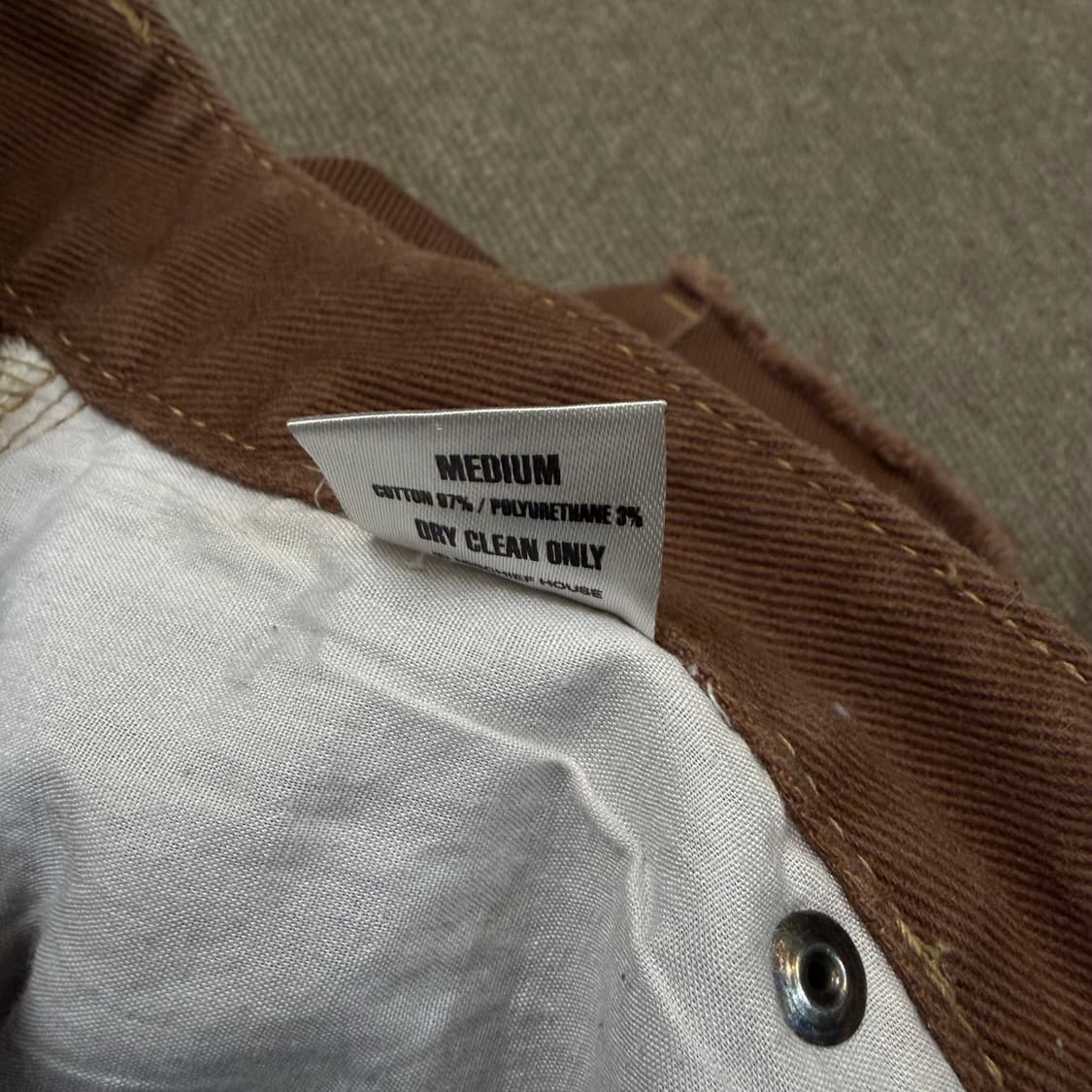 MSCHF 미스치프 브라운 숏팬츠 m  상품이미지3