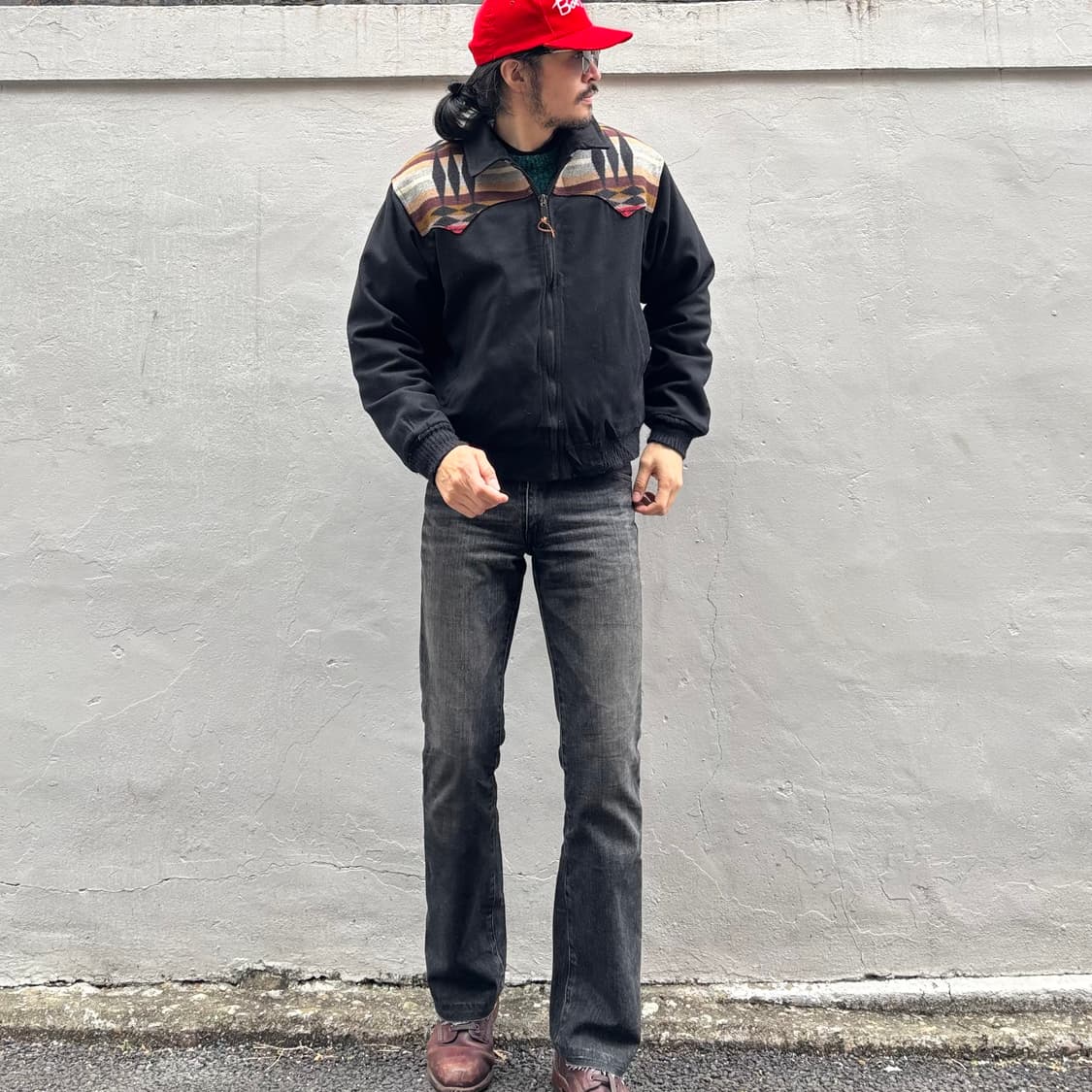 00년대 리바이스 레드룹 517 블랙 상품이미지2