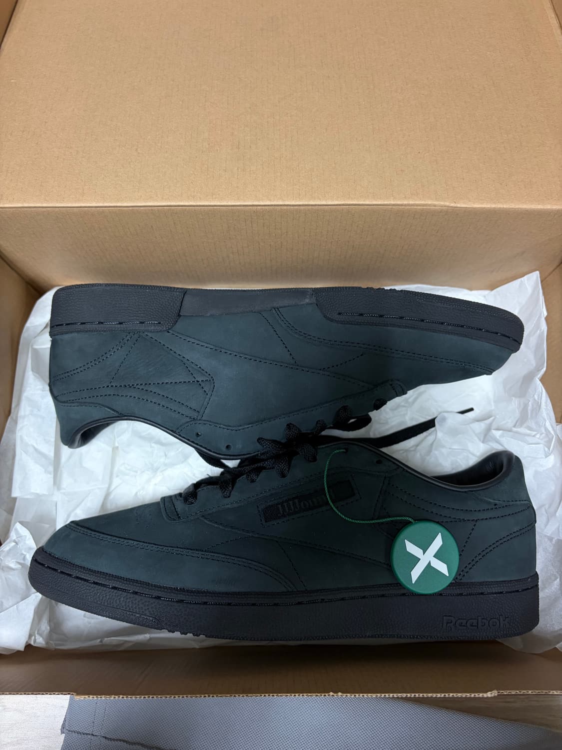 [290] 리복 자운드 클럽c 트리플 블략 상품이미지1