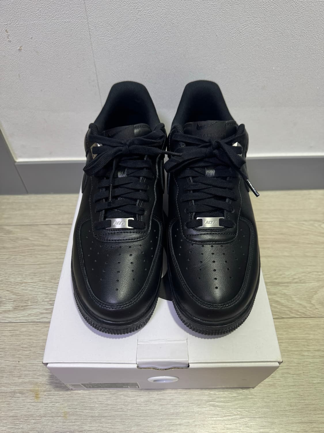 [280] 나이키 알릭스 에어포스 1 로우 SP 블랙 상품이미지2