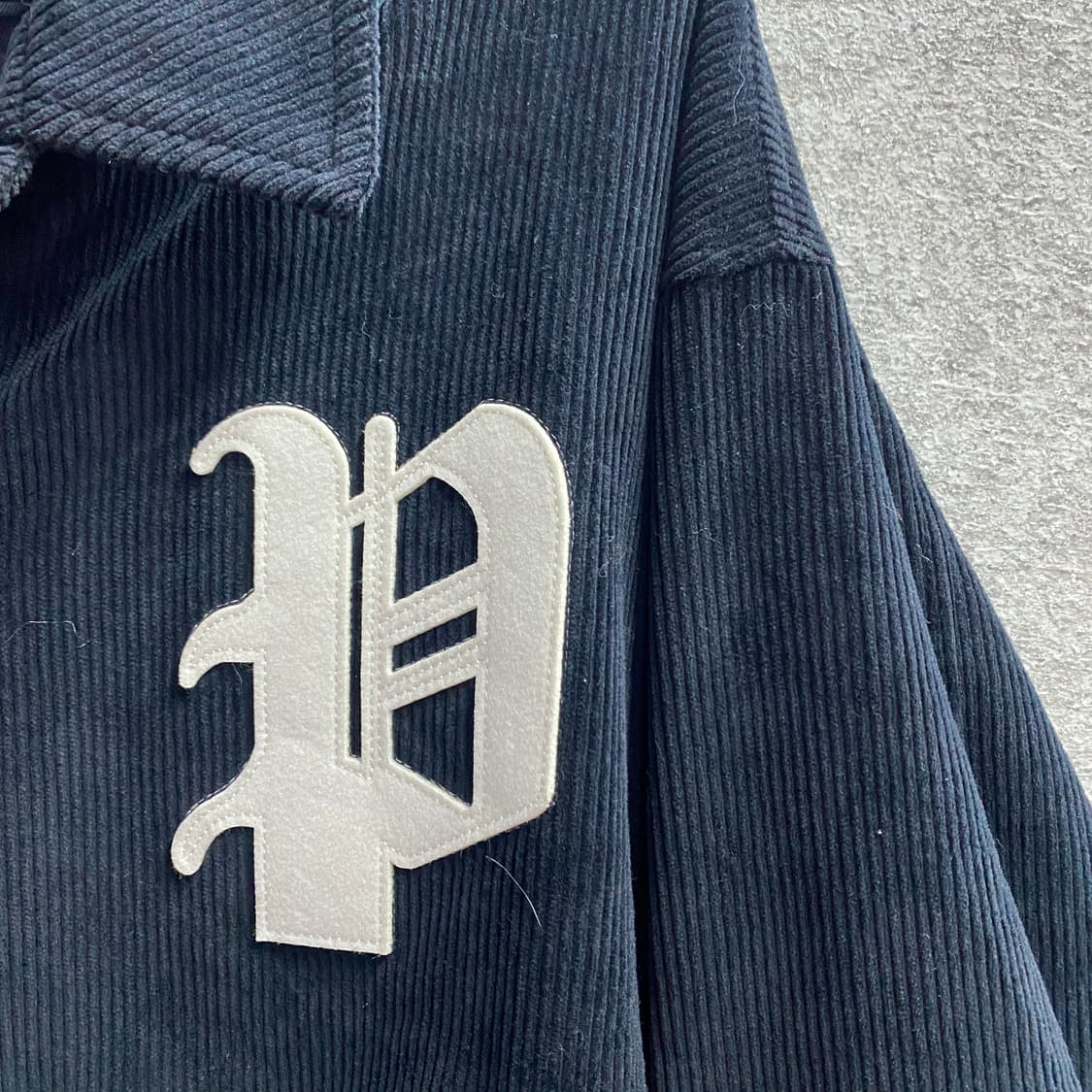 파르티멘토 코로듀이 네이비 바시티 자켓 B3816 상품이미지3