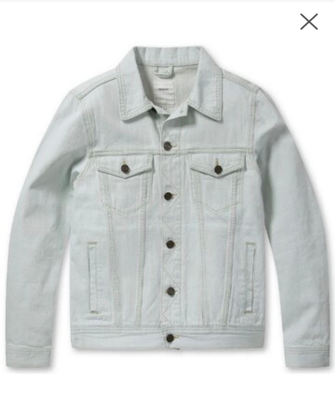 에피그램 EPI 자수 데님 자켓 상품이미지1