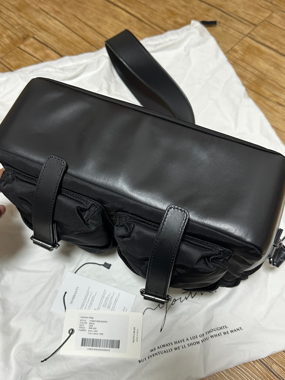 유스 카메라백 나일론 youth camera bag 이너백 포함 판매 상품이미지8