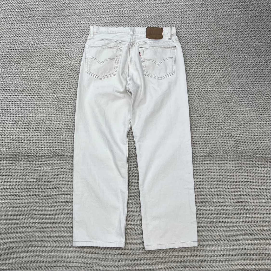 usa리바이스 501 화이트 데님 팬츠 r2575 상품이미지2