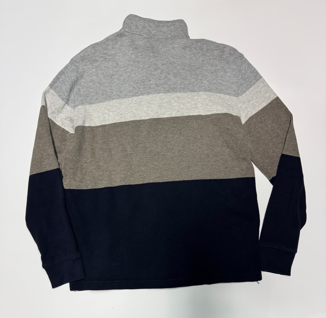 빈폴 Beanpole 스트라이프 코튼 반집업 L 상품이미지2