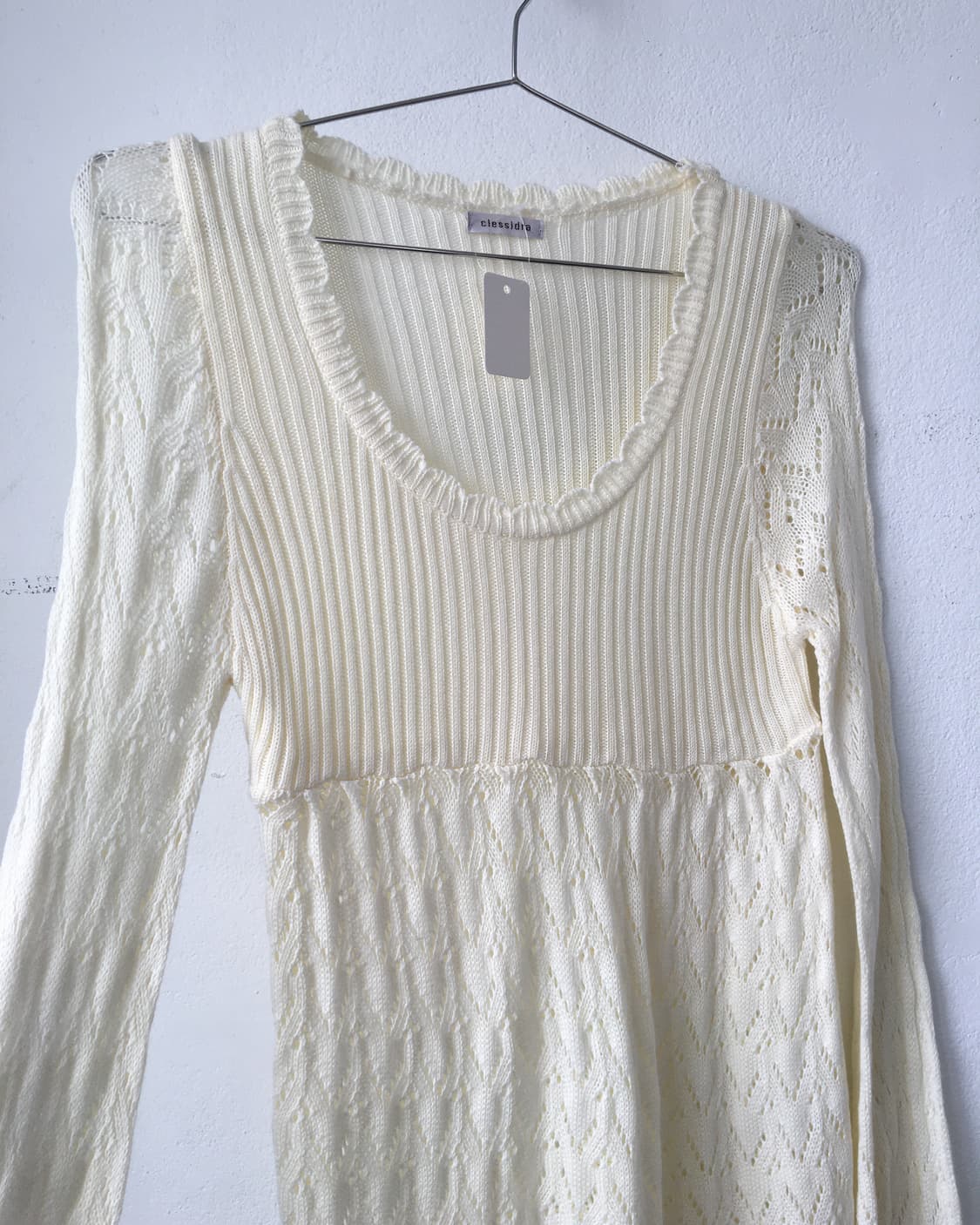 Punching pattern knit onepiece 상품이미지5