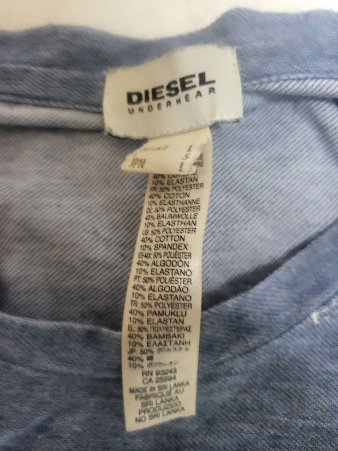 디젤 남자 반팔티 상품이미지3