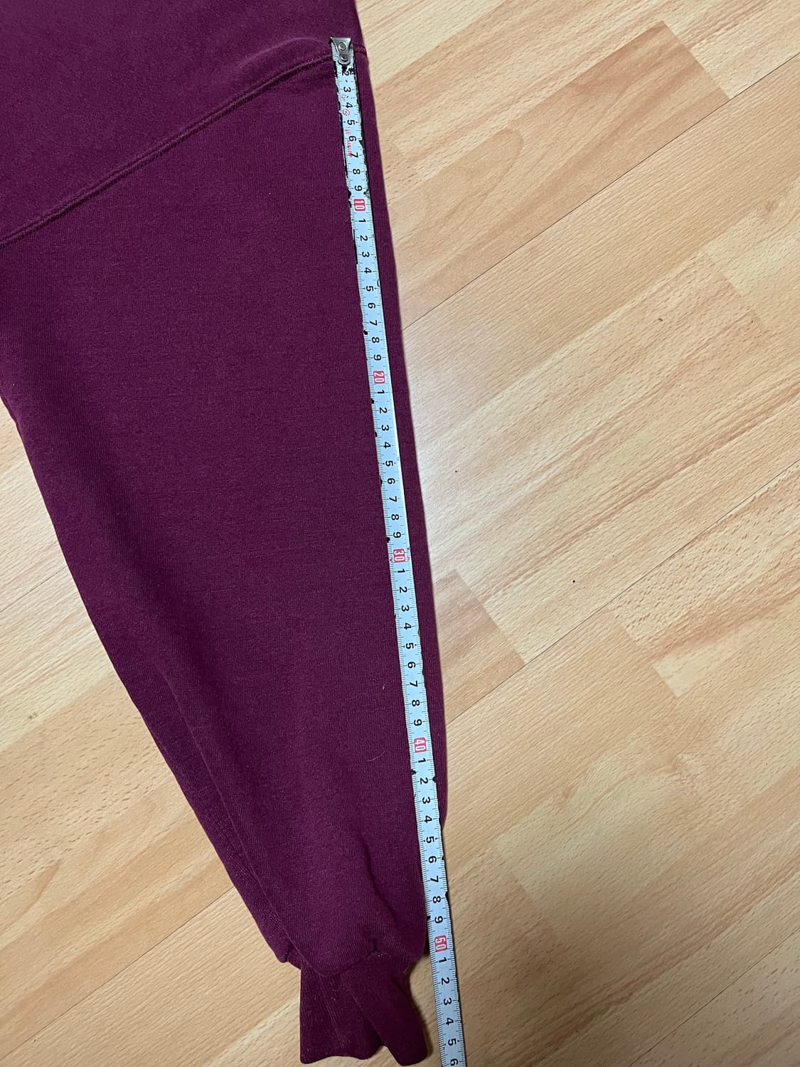 러셀 애슬레틱 90s 빈티지 스웻셔츠 미국제조 와인색 상품이미지7