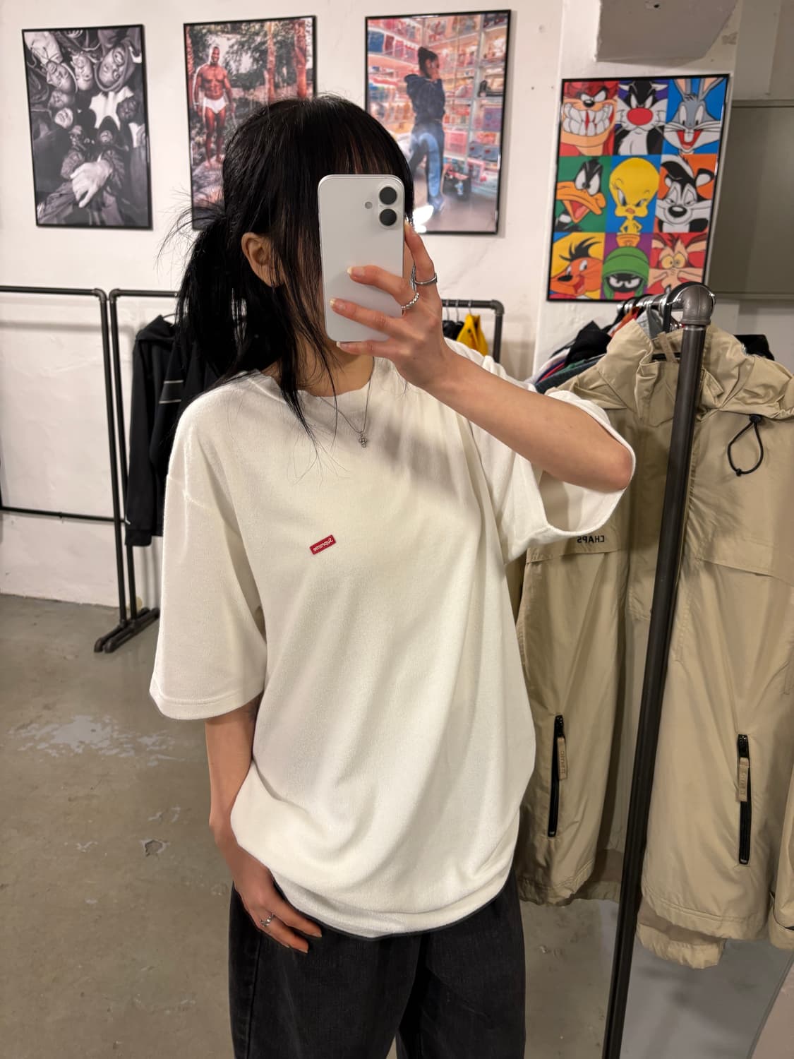 슈프림 타월 반팔 상품이미지1