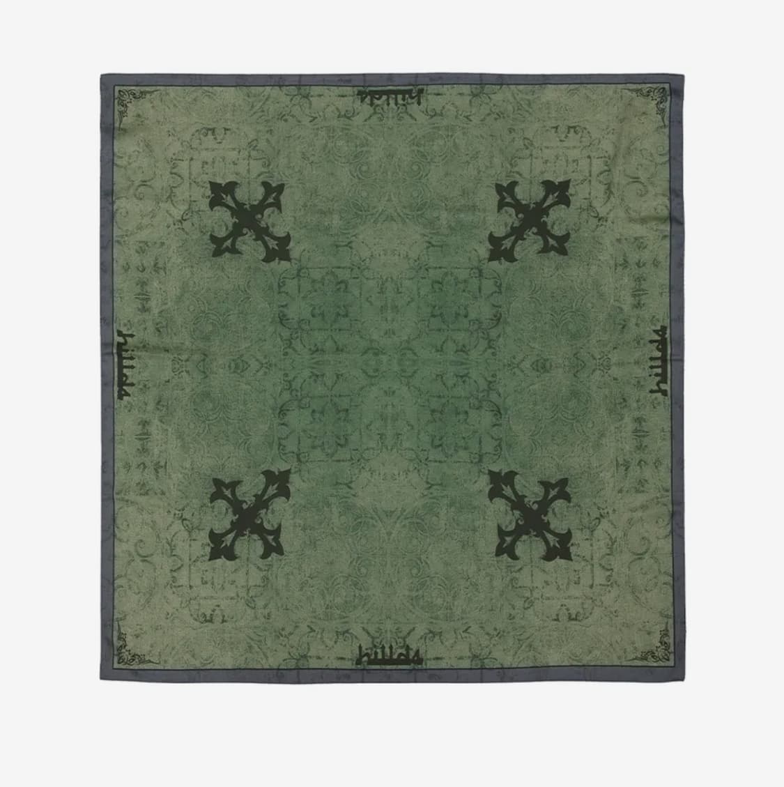 힐다 보헤미안 페이즐리 스카프 [카키] 상품이미지2