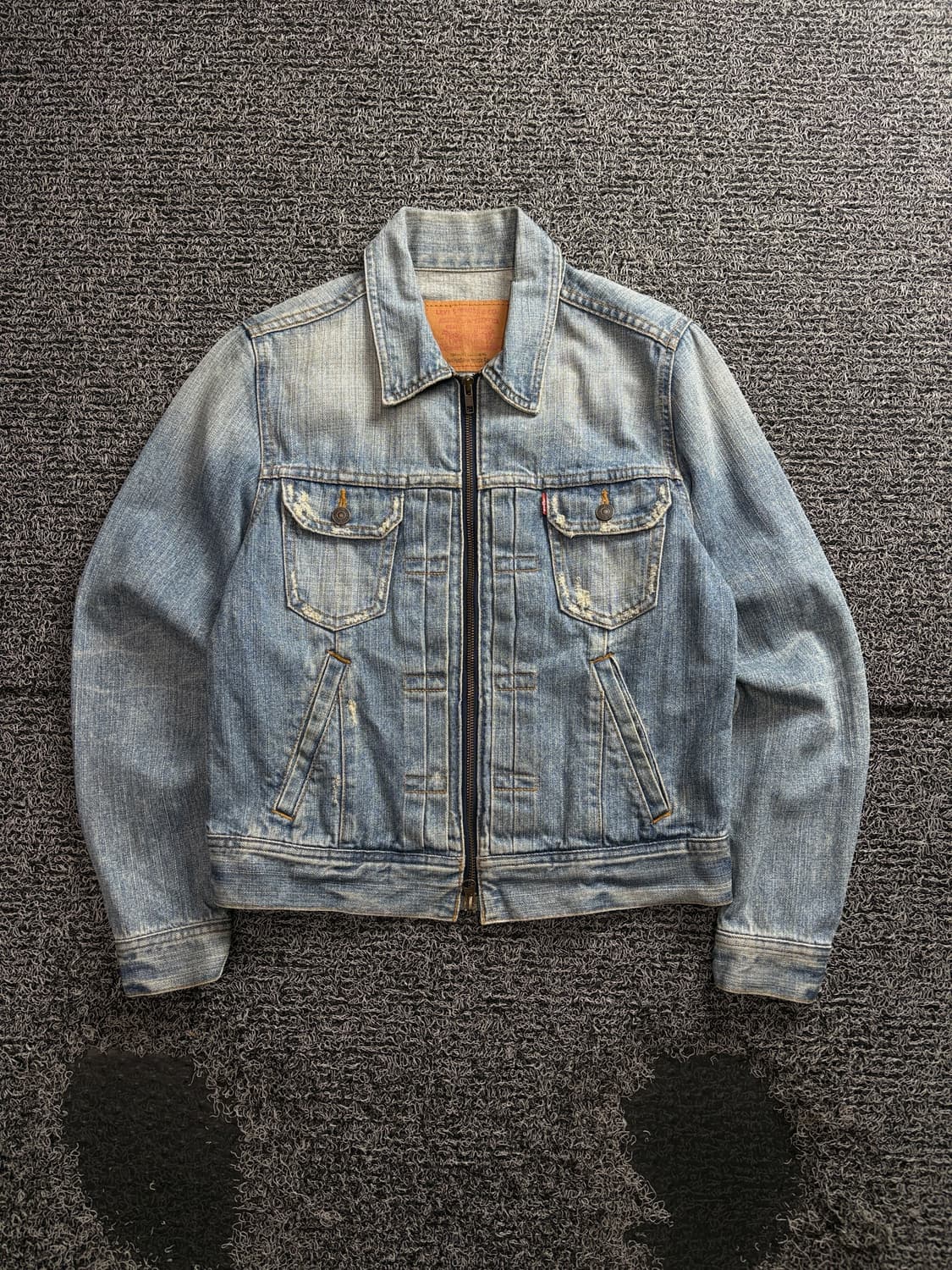 리바이스 USA 오리지널 투웨이 집업 데님 트러커 자켓 3851 상품이미지2