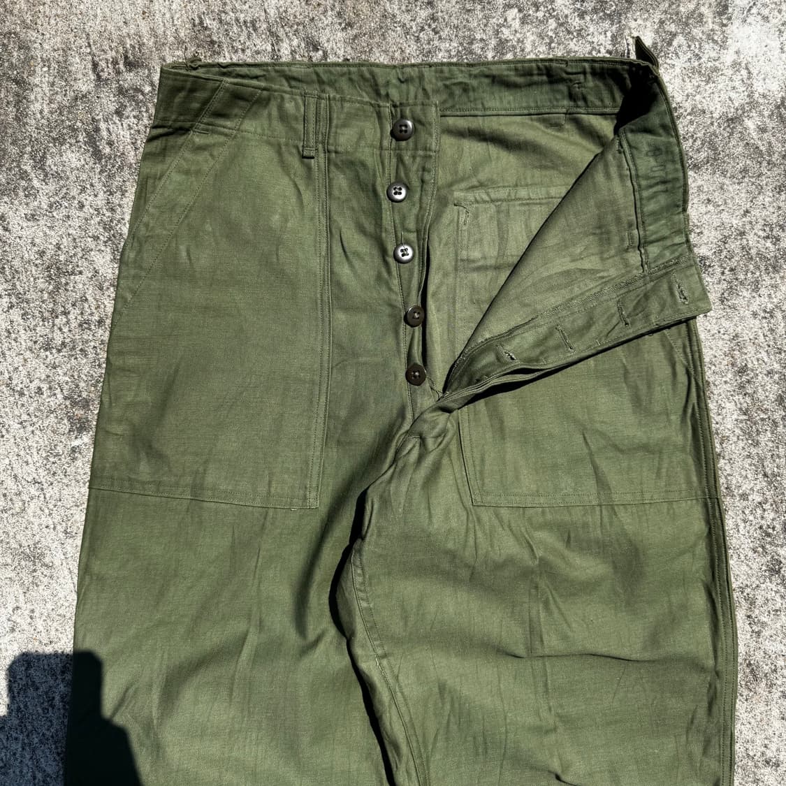 [32] 50s US Army OG-107 퍼티그 팬츠 상품이미지4
