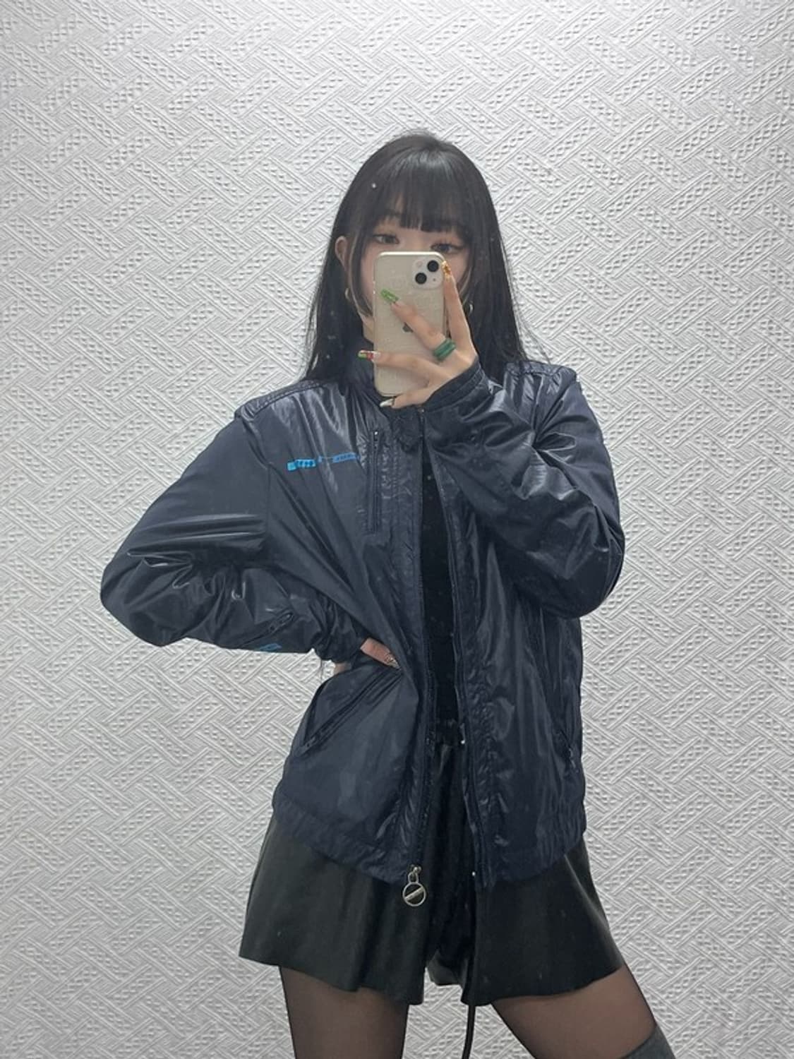 디젤 올드스쿨 빈티지 레이싱 바람막이 자켓 M C09516 상품이미지2