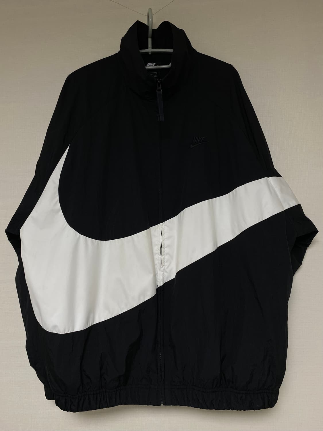 NIKE NSW BIG SWOOSH WOVEN JAVKET BLACK 사 상품이미지2