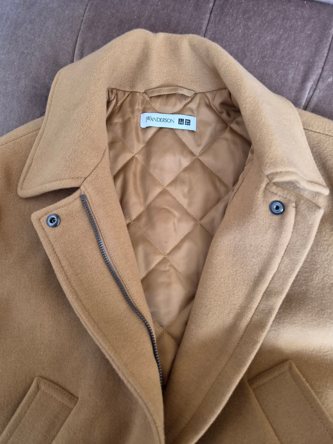 유니클로*JW앤더슨 여성 누빔울자켓 S사이즈 상품이미지6