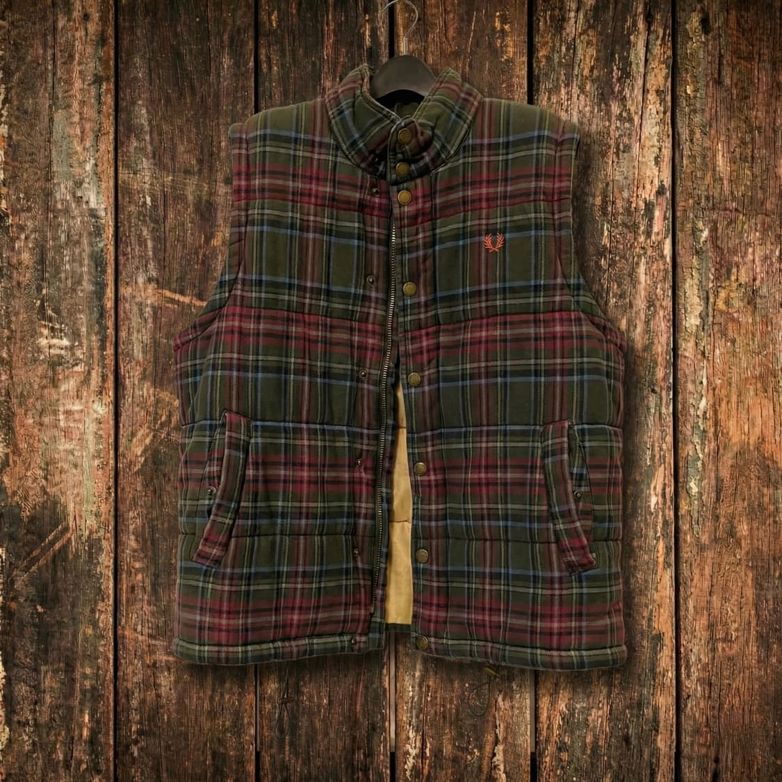 프레드페리 패딩 조끼 상품이미지1