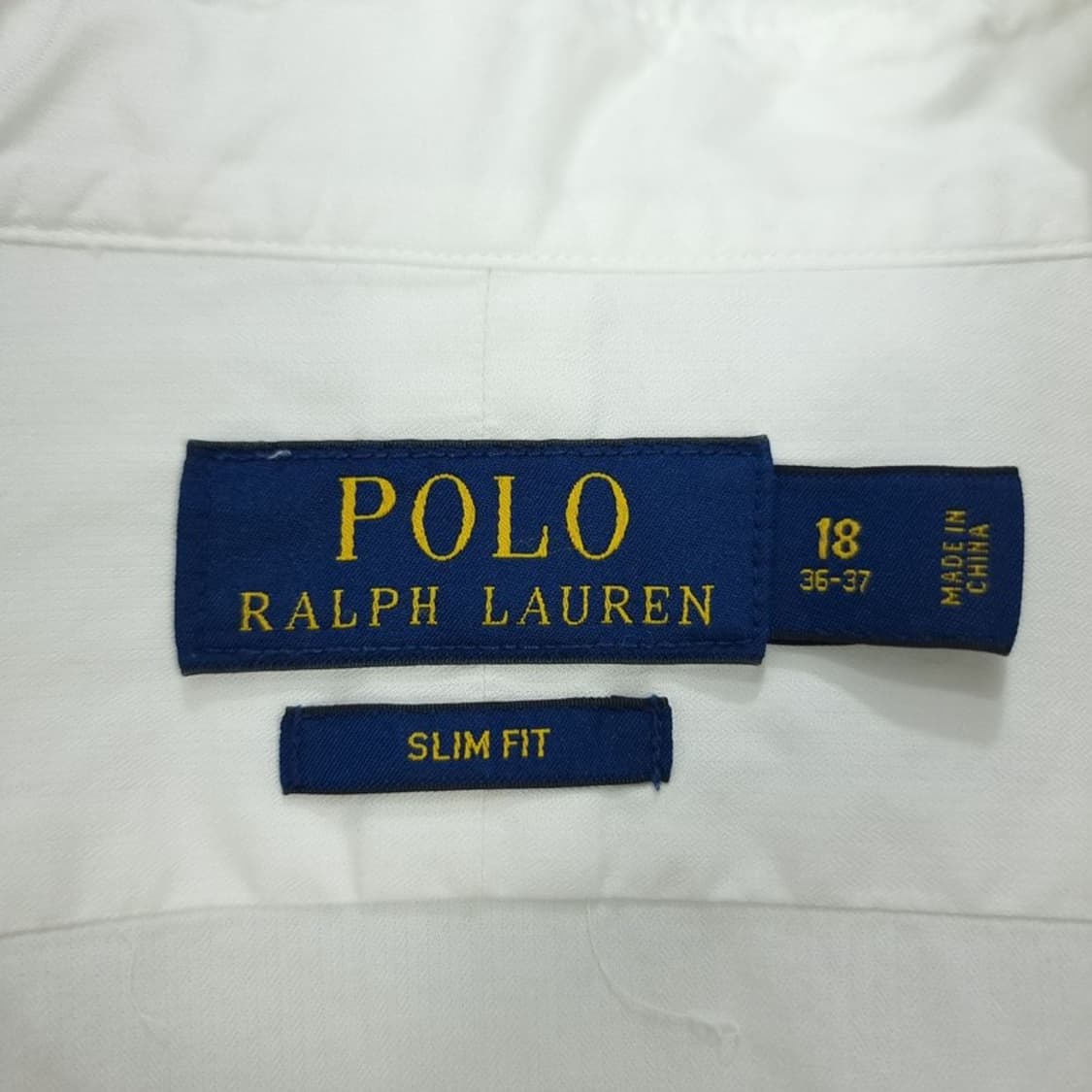 [폴로 랄프로렌] 화이트 포니 로고 자수 셔츠 M20228 상품이미지8