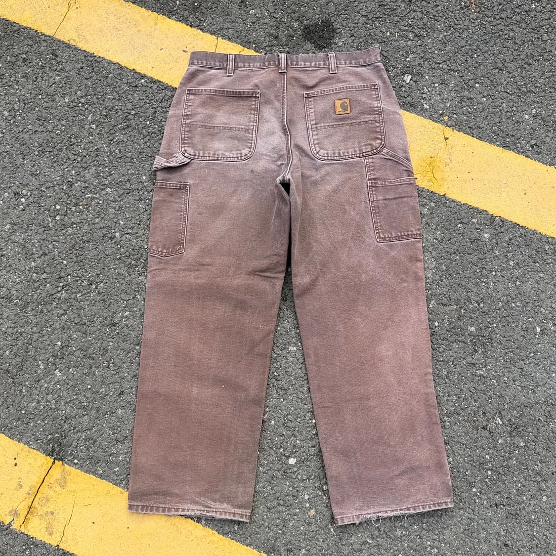 OG 빈티지 칼하트 B11 DKB 싱글니 카펜터 팬츠 상품이미지6