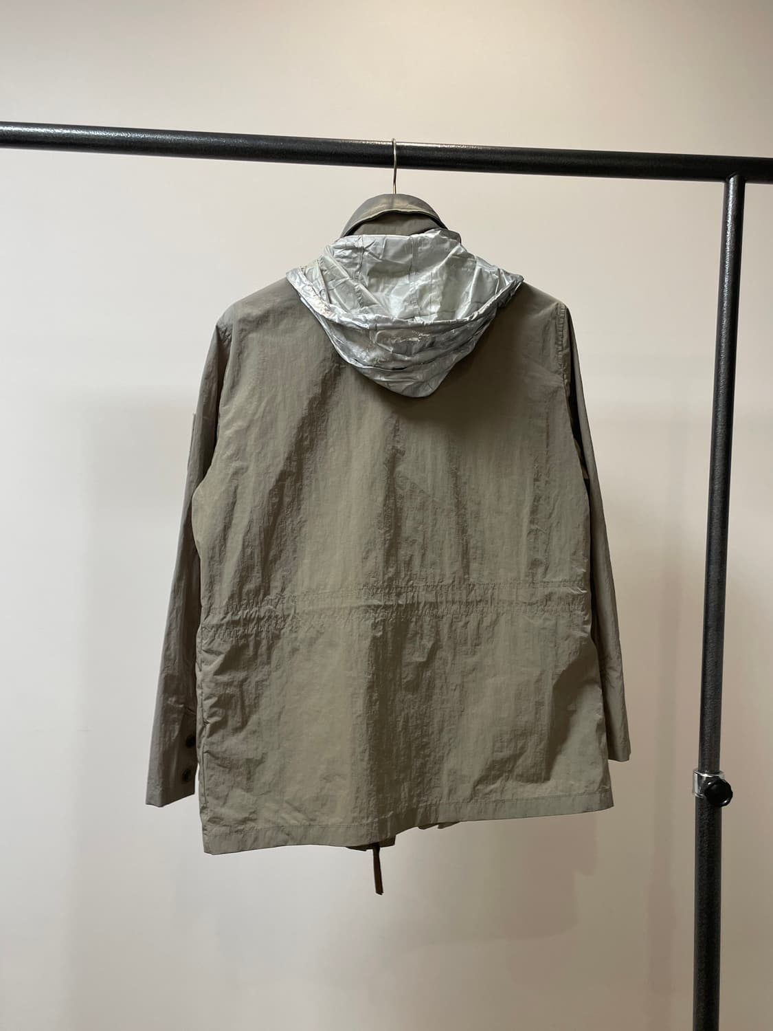 (100) bogner 보그너 히든 후드 메탈릭 바람막이 상품이미지4