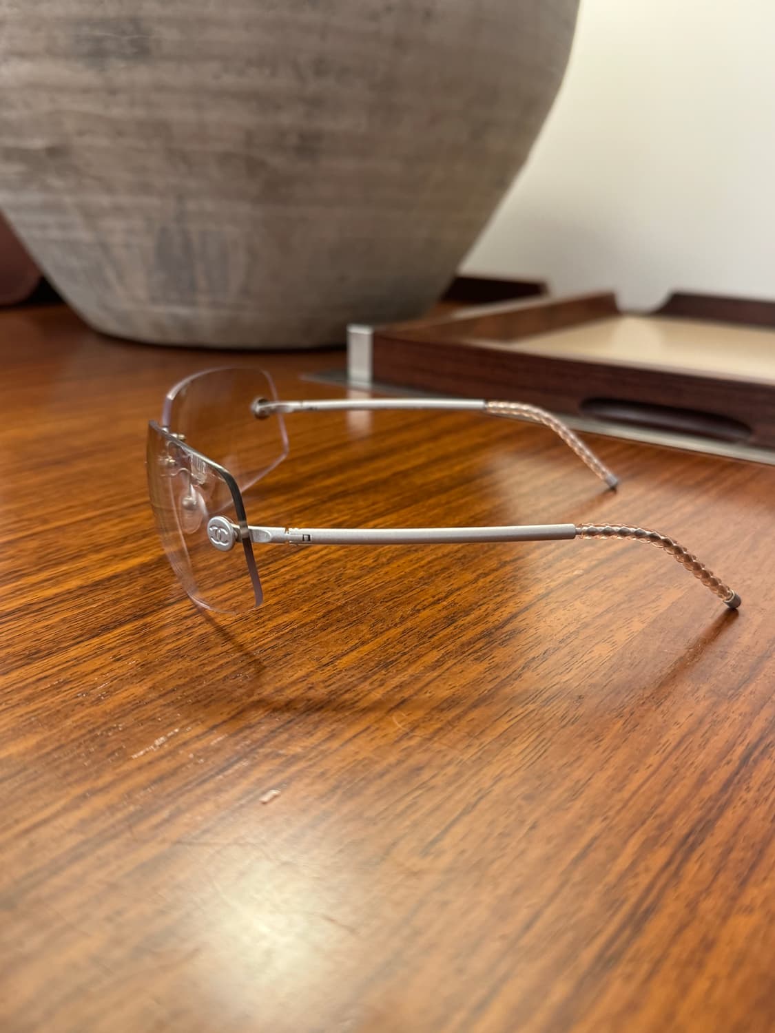 Chanel Rimless Sunglasses / 샤넬 무테 선글라스 상품이미지3